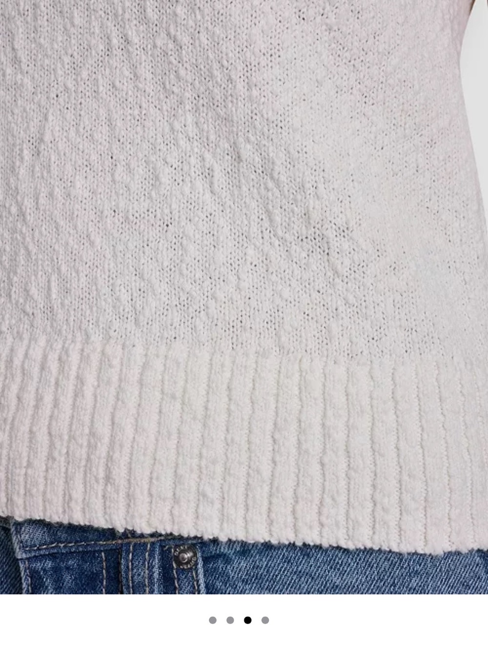 DKNY Crew Sleeveless Knit Tank Top - Picture 4 of 10